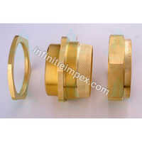 Brass Conduit Fittings - Brass Material, Available In Multiple Sizes , Golden Color And Industrial Usage With Warranty