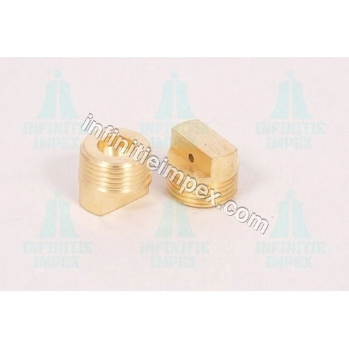 Golden Brass Stop Plug