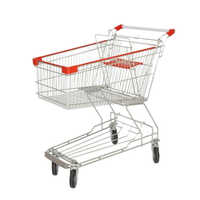 Shopping Trolley with 100L Capacity