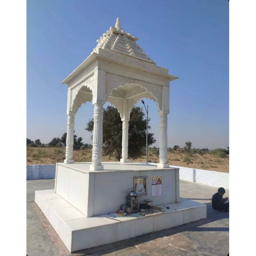 White Marble Temple Chatri