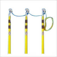 Yellow 3 Phase Earth Discharge Rod