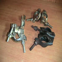 Swivel Clamp And Fixed Clamp - High-strength Steel, Customized Size, Customized Color | Industrial Use, Secure Scaffolding Assembly, 500 Grams