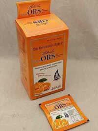 Ors Sachets - Oral Rehydration Salts Ip, Orange Sachet With Variable Weight For Oral Use, Easy Dissolution In Water For Hydration