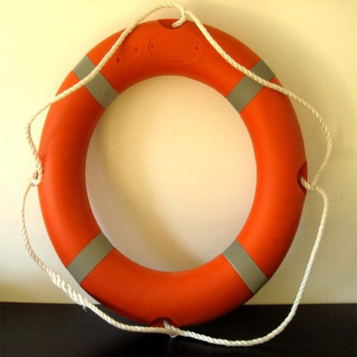 Swimming Pool Life Buoy Rings - Color: Orange