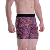 Maroon Abstract Printed Boxer Underwear