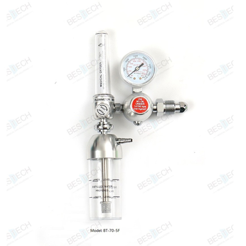 BT-70-5F Oxygen Flow Meter With Humidifier