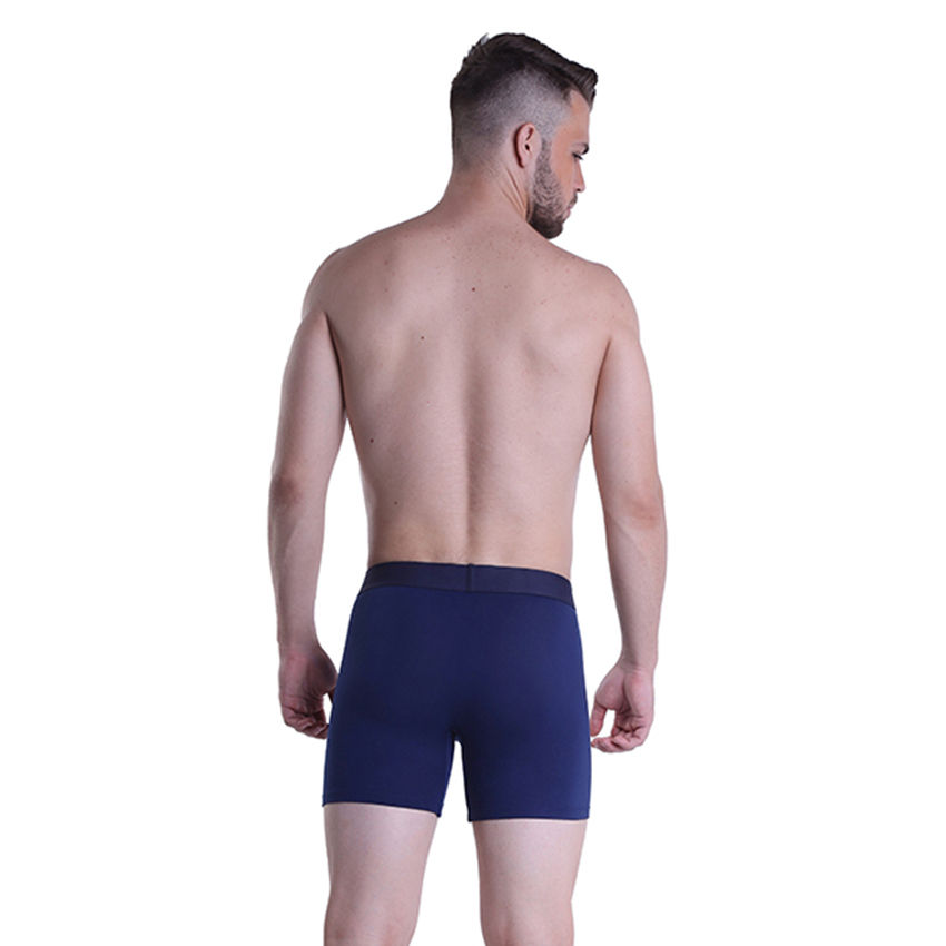 Navy Blue Plain Boxer Underwear