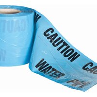 Underground Warning Tape - Plastic Lldpe, Multi-color | Safety Caution And Warning For Hazardous Areas