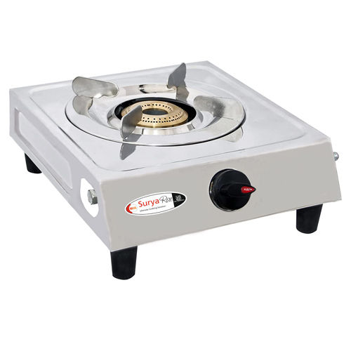 Single Burner Mini LPG Gas Stove VS2 (400Gm) Brass Top