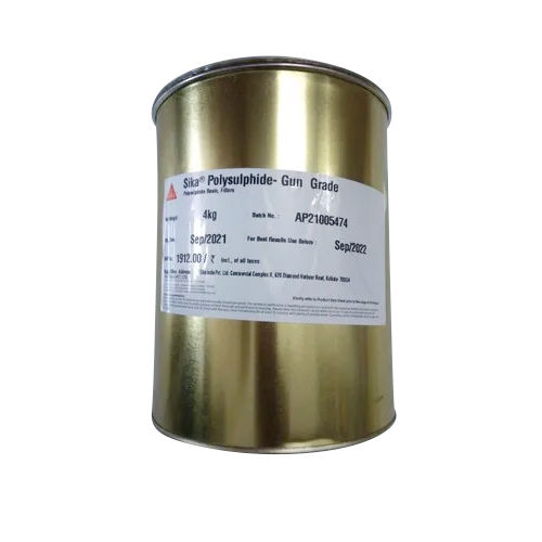 4 Kg Gun Grade Sika Polysulphide Chemicals Application: Construction