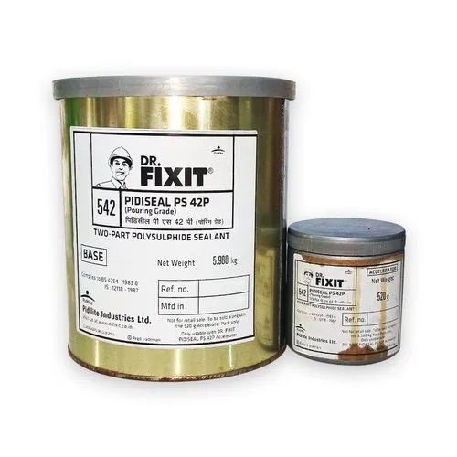 Dr Fixit Pidiseal 42P - 6.5 Kg Polysulphide Sealant Application: Sealing Of Joints In Water Retaining Structures Such As Reservoirs