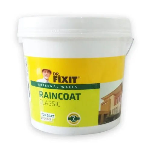 Resists Wind - Driven Rain Dr. Fixit 3.8 Litre 641 Raincoat Classic Top Coat Midtone Base