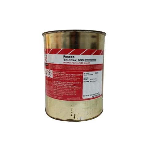 2.50 L Fosroc Thioflex 600 Pourable Grade Waterproof Chemicals Application: Sealing Movement Joints In Building And Civil Engineering Structures