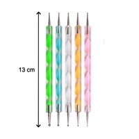 NAIL ART POINT PEN AND SET USED BY WOMEN S AND LADIES FOR THEIR FASHION PURPOSES (6020)