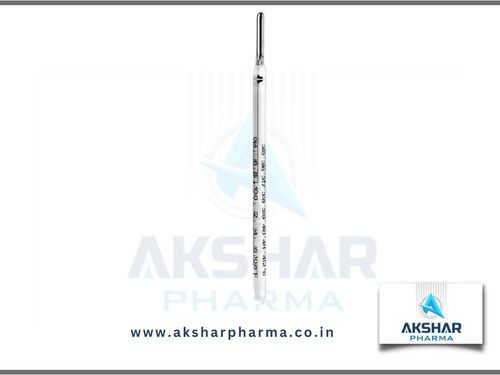 Mercury Thermometer Regular Recommended For: Hospital