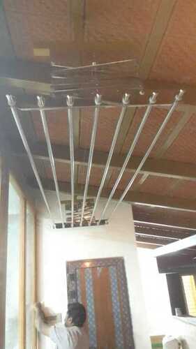 Ceiling mounted cloth dry hangers  in  kodaikanal