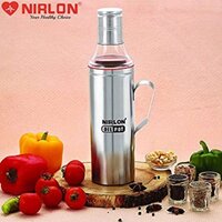 750ML - NIRLON Stainless Steel Oil Dispenser/ Oil Pot with HANDLE
