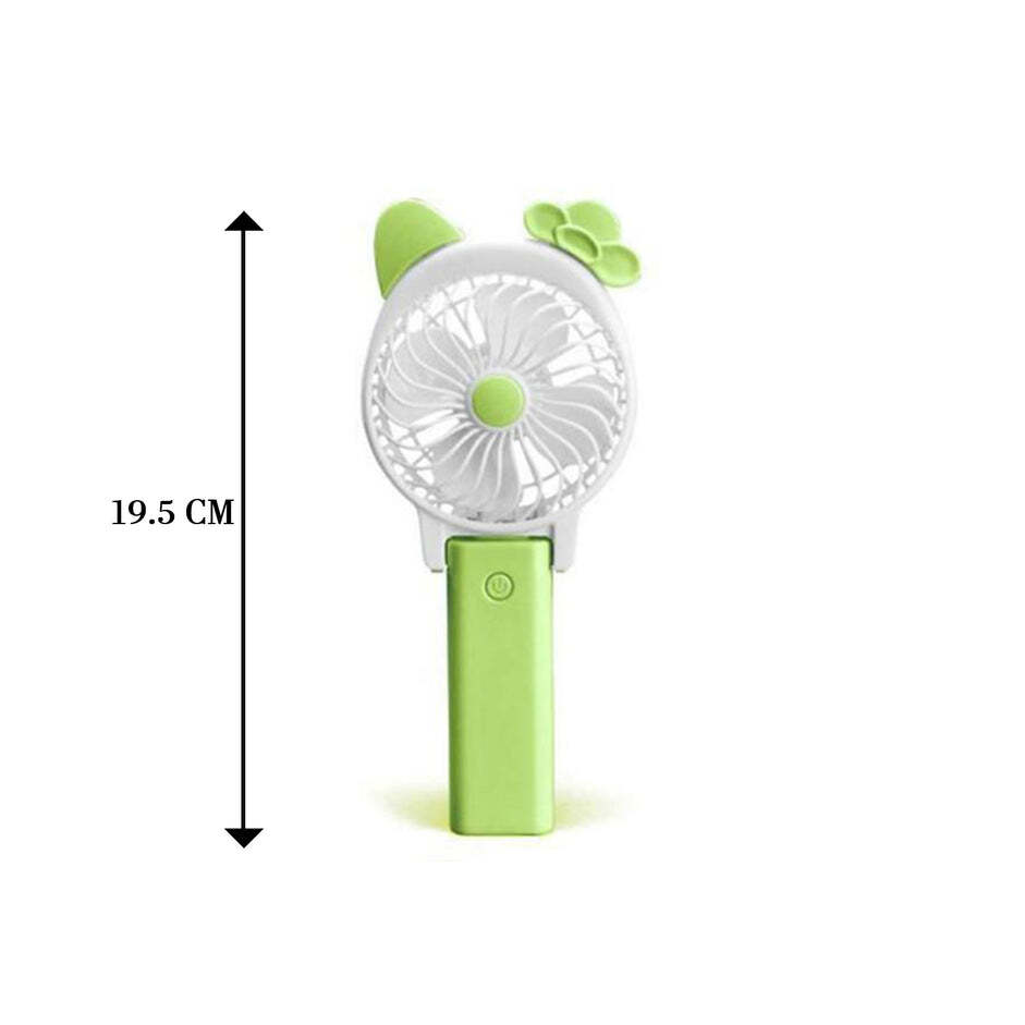 MINI CARTOON STYLE FAN USED IN ALL KINDS OF PLACES INCLUDING HOUSEHOLD AND MANY MORE FOR PRODUCING FRESH AIR PURPOSES (4765)
