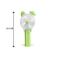 MINI CARTOON STYLE FAN USED IN ALL KINDS OF PLACES INCLUDING HOUSEHOLD AND MANY MORE FOR PRODUCING FRESH AIR PURPOSES (4765)