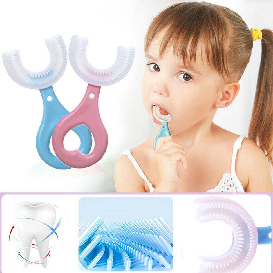 KIDS U S TOOTH BRUSH USED IN ALL KINDS OF HOUSEHOLD BATHROOM PLACES FOR WASHING TEETH OF KIDS TODDLERS AND CHILDREN S EASILY AND COMFORTABLY (4774)