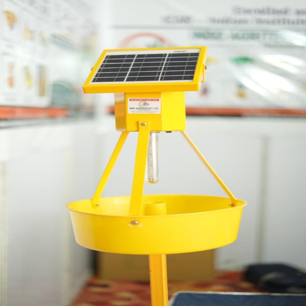 Indo Economy Solar Light Trap - Color: Yellow