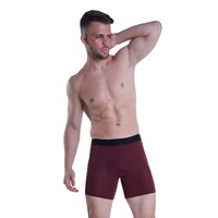 Maroon Plain Boxer Underwear