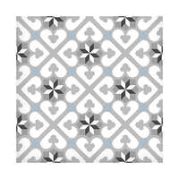 6005 600x600 Decor Matt Tiles - Ceramic, 600x600 Mm | Non-slip, Square Edge, Full Body Surface Treatment, Ideal For Interior Flooring