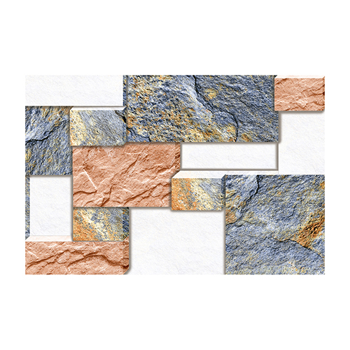 16163 Plain 300x450mm Elevation Series Glossy Finish Digital Wall Tiles