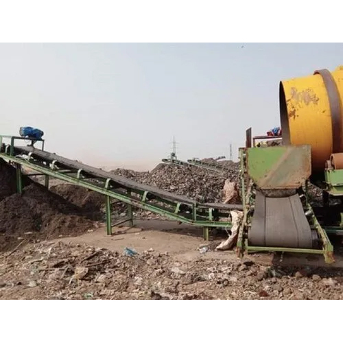 Garbage Material Handling Belt Conveyor