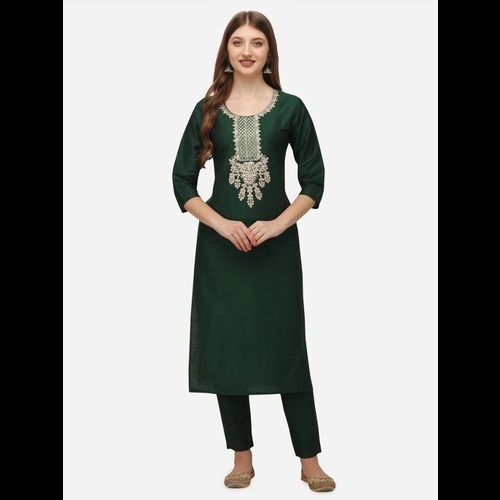 SILK  KURTI