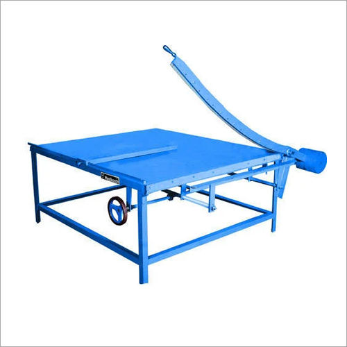 Blue Hand Paper Cutting Machine