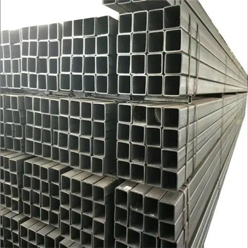 Mild Steel Square Pipe - Thickness <1 mm, Silver Color, Galvanized Surface Finish | ASTM Standard, Industrial Use, Rust Proof