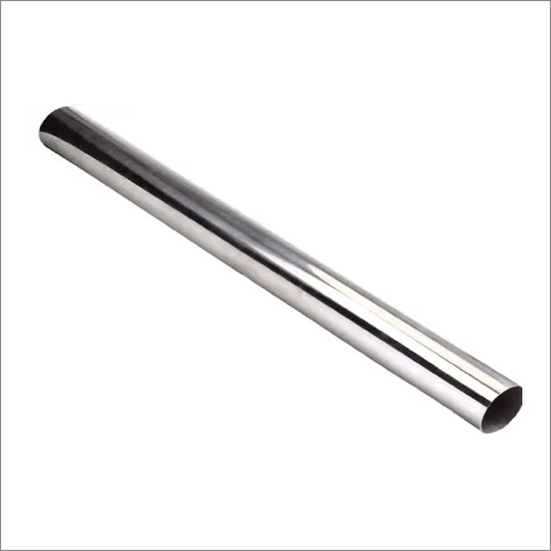 Industrial Mild Steel Round Pipe - 3/4 Inch, Polished Silver Finish | Lightweight, Rust Resistant, Versatile for Water Distribution