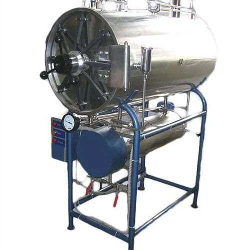 Silver Autoclave Sterilizer