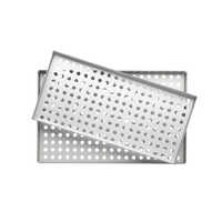 Stainless Steel Autoclave Tray - Color: Silver