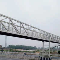 Foot Over Bridge - Mild Steel Structure, Durable Design For Enhanced Pedestrian Safety And Easy Access