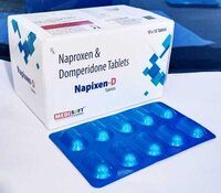 Napixen D Tablet - Naproxen 500 Mg & Domperidone 10 Mg | Eases Pain And Nausea, 10x10 Alu Alu Packaging