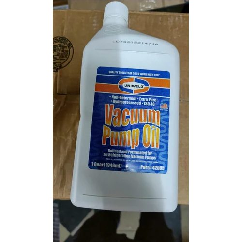Vacuum Pump Oil Uniweld 42005