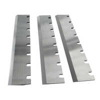 Scrap Grinder Blade - High-grade Alloy Steel, 14 Inch Length, Silver | Robust For Plastic Grinding, Exceptional Sharpness & Durability