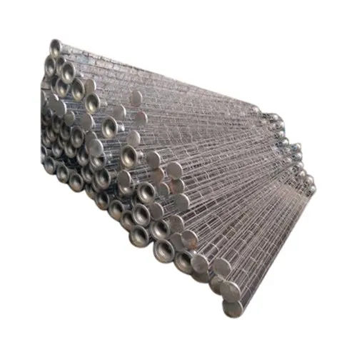 Silver Stainless Steel Filter Bag Cage