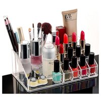 COSMETIC ORGANISER 16 COMPARTMENT COSMETIC MAKEUP STORAGE ORGANISER BOX (6092)