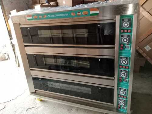 Deck Oven - Silver Finish | Includes Warranty for Long-lasting Performance