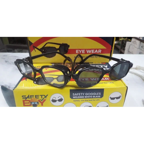 Black Welding Safety Goggles