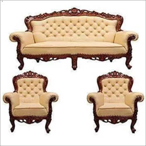 5 Seater Teak Wood Sofa Set