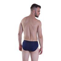 Navy Blue Plain Brief Underwear