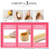 FABRIC STICKY SHOE BACK HEEL INSOLES PROTECTOR LINER (1283)