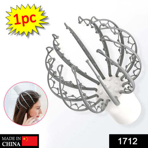 ELECTRIC OCTOPUS CLAW SCALP MASSAGER STRESS RELIEF THERAPEUTIC HEAD SCRATCHER (1712)