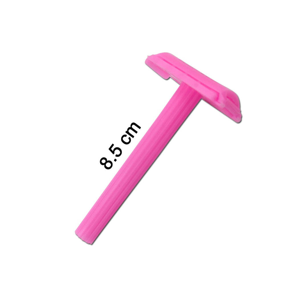 SHAVING RAZOR FOR MEN PLASTIC GRIP HANDLE (6013)