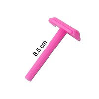 SHAVING RAZOR FOR MEN PLASTIC GRIP HANDLE (6013)