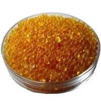 Orange Silica Gel Beads - Color: Colorless